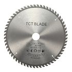 hoja de sierra circular del TCT de 250m m para el material duro del acero de aleación del corte de madera
