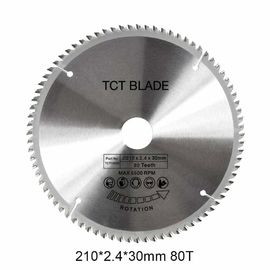 hoja de sierra circular 80T, herramientas del TCT 6600RPM de corte multi de la rotación de las funciones