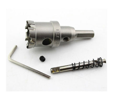 Sierra de corona TCT con puntas de carburo de tungsteno para acero inoxidable