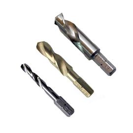 Cambio rápido de hexagonal de las perforaciones HSS de 1-13 mm para el metal