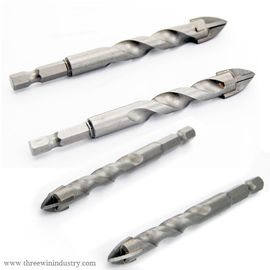 Broca para azulejos de vidrio con punta en cruz YG6X 3mm-20mm vástago redondo