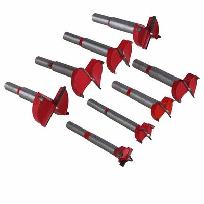 Juego de 10 brocas Forstner de 15-50mm de acero de tungsteno para carpintería