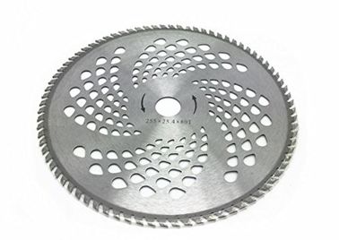 Hoja de sierra circular TCT de 10 pulgadas para desbrozadora, eje de 25,4 mm
