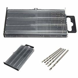 Juego de brocas micro HSS 0.3-1.6mm DIN338 totalmente rectificadas para metal