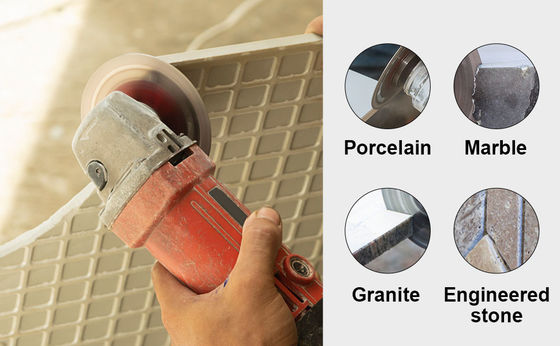 Hoja de sierra diamantada para corte de cerámica y porcelana