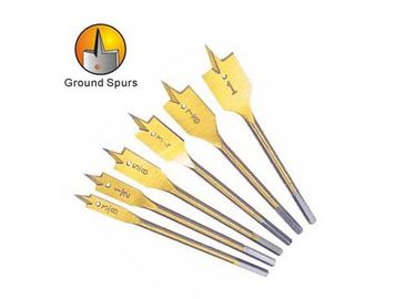 Brocas para madera con vástago hexagonal recubiertas de titanio, estándar DIN 6-40mm