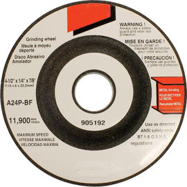 Rueda de corte abrasiva de óxido de aluminio de resina para acero inoxidable