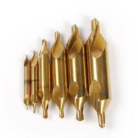 Flauta recta revestida Titanium de las brocas de DIN333 HSS/flauta del espiral