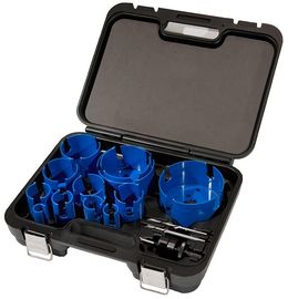 El TCT azul multiusos del color agujerea vio el equipo para la madera/el metal/el yeso/de cerámica