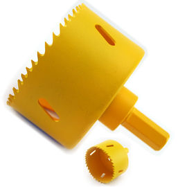 El agujero del HSS del acero de alta velocidad del metal del BI consideró estructura en color del amarillo del cenador M3/M42