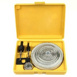 Kit de sierra de corona de acero de alto carbono de 16 piezas para carpintería