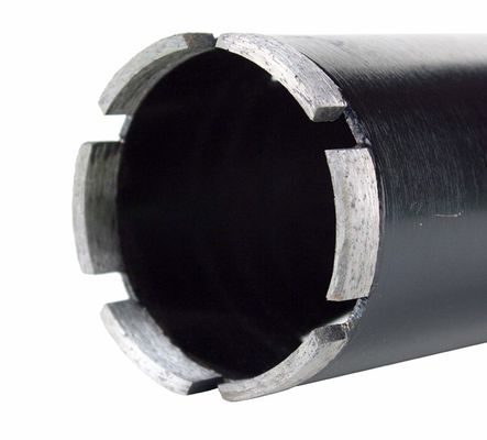 Perforación de núcleo de diamante de 3x6 pulgadas para el corte en seco de hormigón