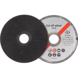 Disco de corte abrasivo de resina para acero inoxidable T41 T42