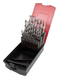 Taladro M351/16 determinado” - el 1/2” del corredor del HSS de 29 PC antes de 1/64” embalajes de la caja plástica de Rose