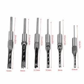 Aprobación de madera del sistema de herramienta del cincel de los carpinteros de las brocas de la perforación rectangular del HSS ISO